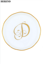 Load image into Gallery viewer, Monogrammed Coaster White D