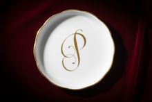 Load image into Gallery viewer, Herend Monogrammed Coaster White P