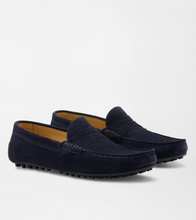 Load image into Gallery viewer, Suffolk Suede Driver Navy