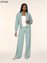 Load image into Gallery viewer, Pintuck Wide Leg Pants Dew