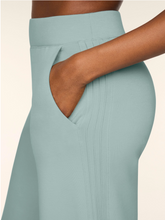 Load image into Gallery viewer, Pintuck Wide Leg Petite Pants Dew