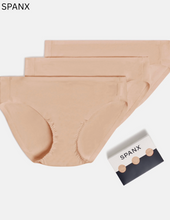 Load image into Gallery viewer, Spanx Cotton Bikini 3-Pack underwear set displayed with branded packaging box