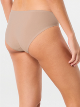Load image into Gallery viewer, Back view of a seamless cotton bikini underwear with smooth, minimal coverage design
