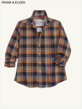 Load image into Gallery viewer, Frank &amp; Eileen long sleeve plaid flannel button-up shirt with chest pocket and relaxed fit
