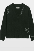 Load image into Gallery viewer, Zadig Cashmere Sweater Gloom