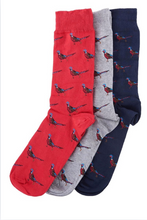 Load image into Gallery viewer, Barbour Pheasant Sock Gift Set