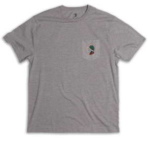 Duck Head Men's Logo T-Shirt Heather Grey