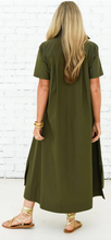 Load image into Gallery viewer, Millie Long Dress Olive