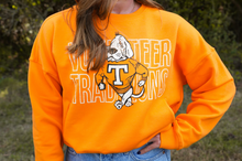 Load image into Gallery viewer, Women&#39;s VT Smokey Cropped Crewneck Orange