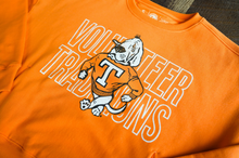 Load image into Gallery viewer, Women&#39;s VT Smokey Cropped Crewneck Orange
