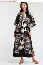 Load image into Gallery viewer, Charming Caftan Peacock Embroidery