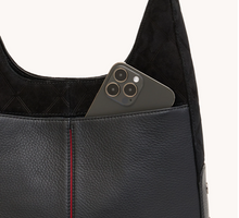 Load image into Gallery viewer, Tim Noir Diamond Suede/Gunmetal