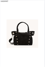 Load image into Gallery viewer, Daniel Medium Noir Diamond Suede