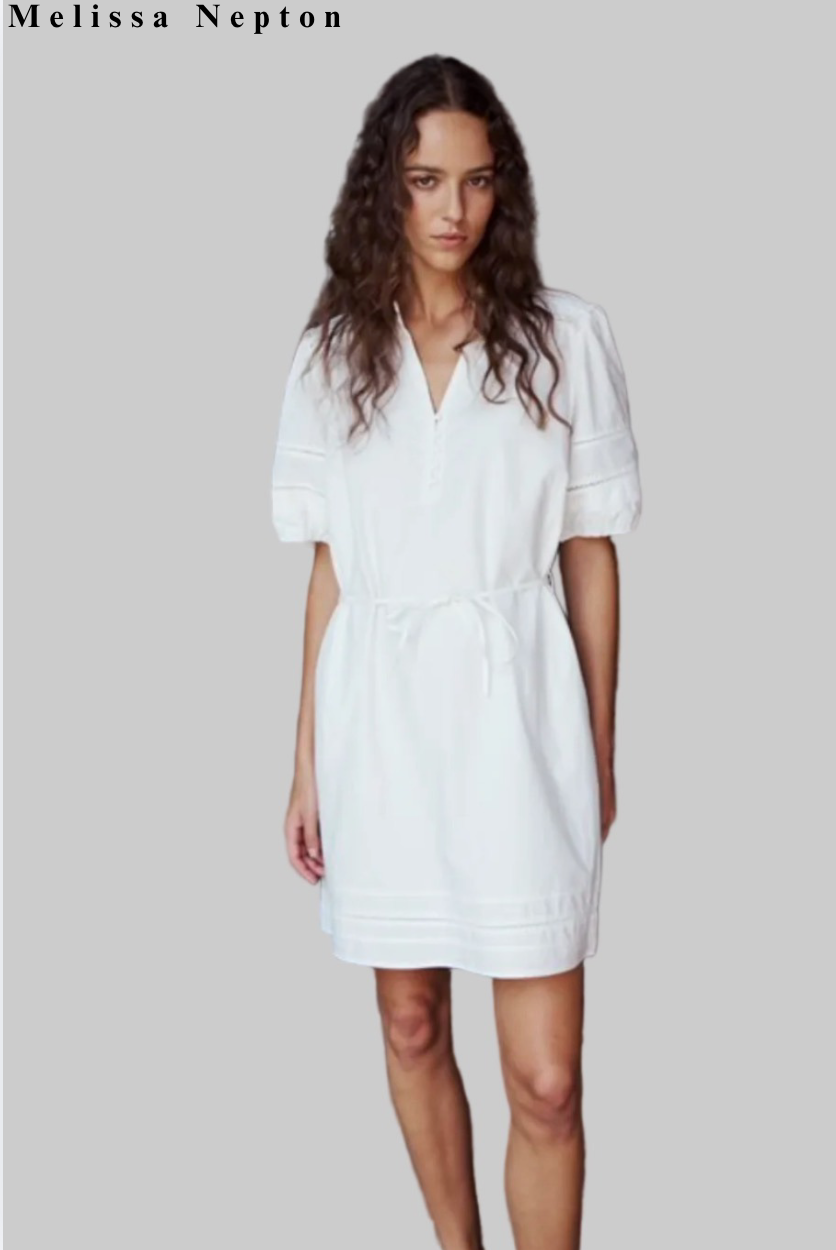 gabriella mini dress Gabriella Mini Dress, in White Enchanted Embellishment, Size: XL
