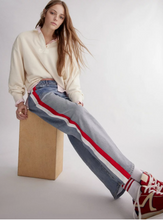 Load image into Gallery viewer, Miramar Track Pant Coney Red/White
