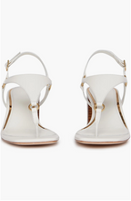 Load image into Gallery viewer, Elara Ankle Strap Sandal Cream Shoe