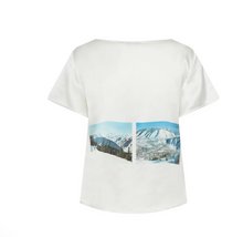 Load image into Gallery viewer, Postcard Silk Tee Aspen