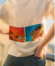 Load image into Gallery viewer, Postcard Silk Tee Santa Barbara