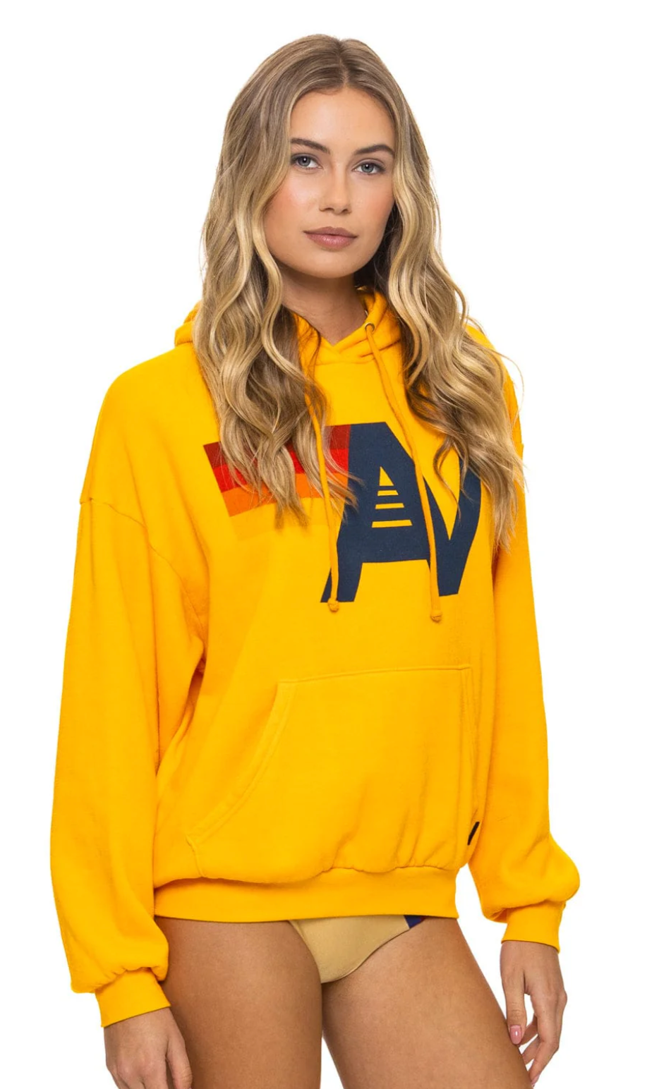 Relaxed Logo Hoodie – The Blue Collection