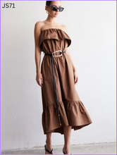 Load image into Gallery viewer, Charlee Off The Shoulder Dress