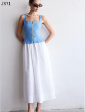 Load image into Gallery viewer, Wells Midi Two Tone Dress
