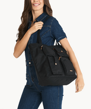 Load image into Gallery viewer, Josie Tote Black Nylon