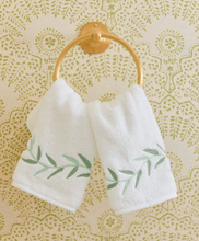 Load image into Gallery viewer, Willow Embroidered Hand Towel