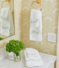 Load image into Gallery viewer, Willow Embroidered Hand Towel