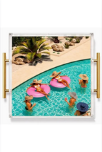 Load image into Gallery viewer, Acrylic Tray Pool Ladies
