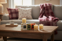 Load image into Gallery viewer, Nest Holiday Votive Candle Trio Set