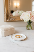 Load image into Gallery viewer, Herend Monogrammed Coaster White A