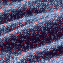Load image into Gallery viewer, Halyard SS Navy Variegated Leaf