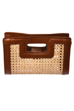 Load image into Gallery viewer, Wicker Clutch / Walnut