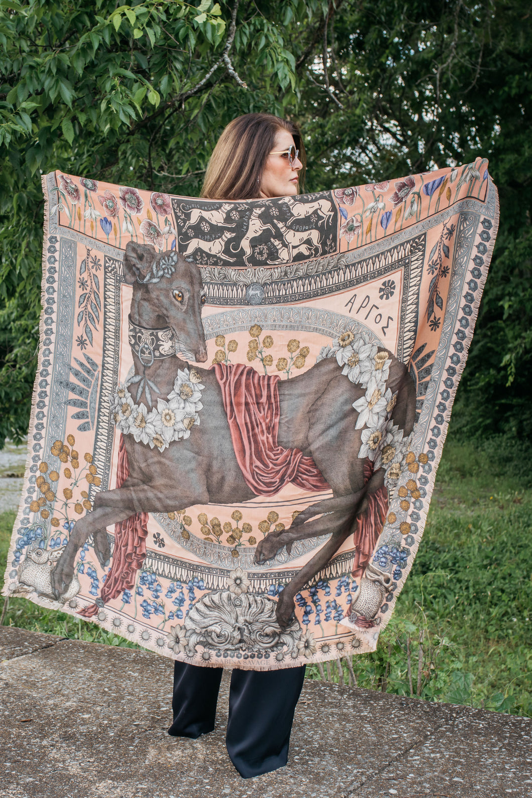 Sabina Savage Mythos Argos Scarf Square 135