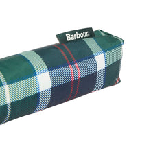 Load image into Gallery viewer, Barbour tartan mini umbrella folded in compact sleeve with plaid pattern detail