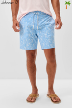 Load image into Gallery viewer, Half Elastic 7" Swim Trunks