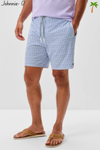 Load image into Gallery viewer, Half Elastic 7" Swim Trunks
