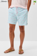 Load image into Gallery viewer, Half Elastic 7" Swim Trunks