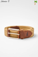 Load image into Gallery viewer, Farley Waxed Cotton Stretch Belt