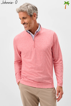 Load image into Gallery viewer, Pircio Dri-Release Heathered 1/4 Zip Pullover