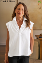 Load image into Gallery viewer, Olivia Popover Henley Tank