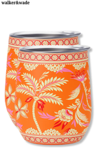Load image into Gallery viewer, Wine Tumbler (Set of 2) / Orange Palm