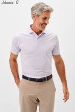 Load image into Gallery viewer, Performance Jersey Polo - Rez Stripe