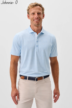 Load image into Gallery viewer, Performance Mesh Polo - Waverunner