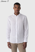 Load image into Gallery viewer, Men's McCarthy Linen Button-Down Shirt