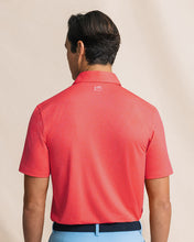 Load image into Gallery viewer, Coastal Breeze Heather Perf Polo