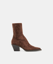 Load image into Gallery viewer, Dolce Vita western-inspired ankle boot with pointed toe and stacked block heel