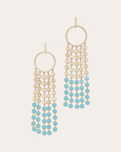 Load image into Gallery viewer, Miraya Enamel Chanelier Earring