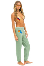 Load image into Gallery viewer, Aviator Nation Logo Stitch Sweatpants Sage