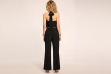 Load image into Gallery viewer, Stephanie Jersey Jumpsuit Black